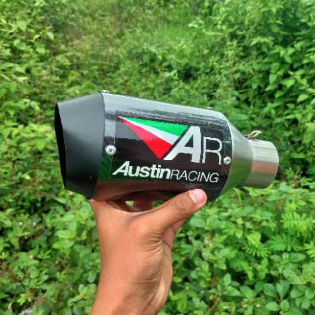 Knalpot austin racing KARBON  UNTUK CBR250RR NINJA250 R25  DLL