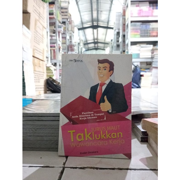 OBRAL BUKU MOTIVASI / PENGEMBANGAN DIRI / SELF IMPROVEMENT / INSPIRASI / BISNIS MODAL ORIGINAL 2-TAKLUKAN WAWANCARA