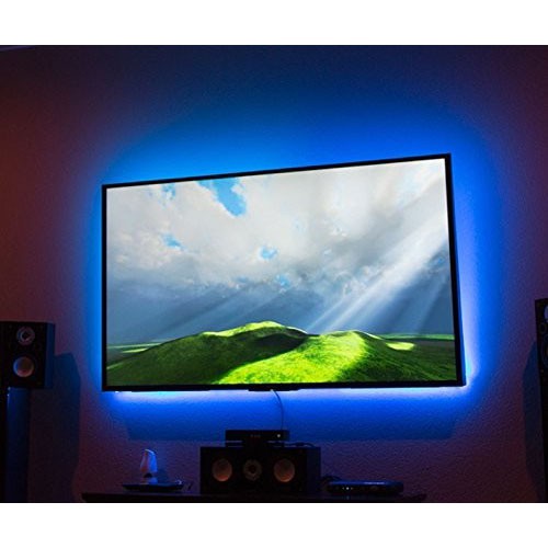 Lampu LED Strip RGB 5050 50cm 2 PCS dengan 5V USB Controller &amp; Remote Control - L5 - Black