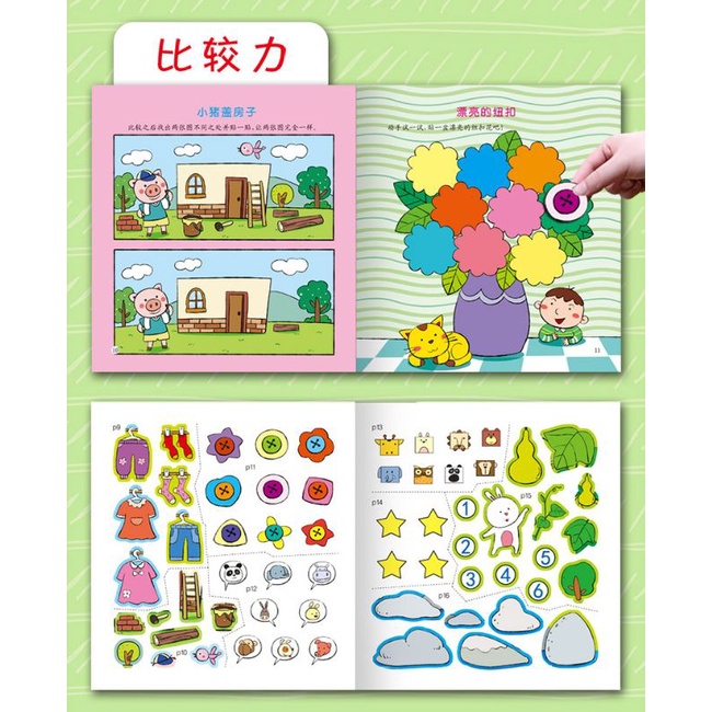 Sticker Book Mainan Edukasi Anak Buku Sticker