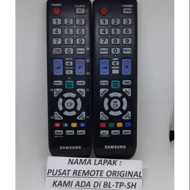 REMOTE REMOT TV SAMSUNG TABUNG AA59-00499A ORIGINAL ASLI