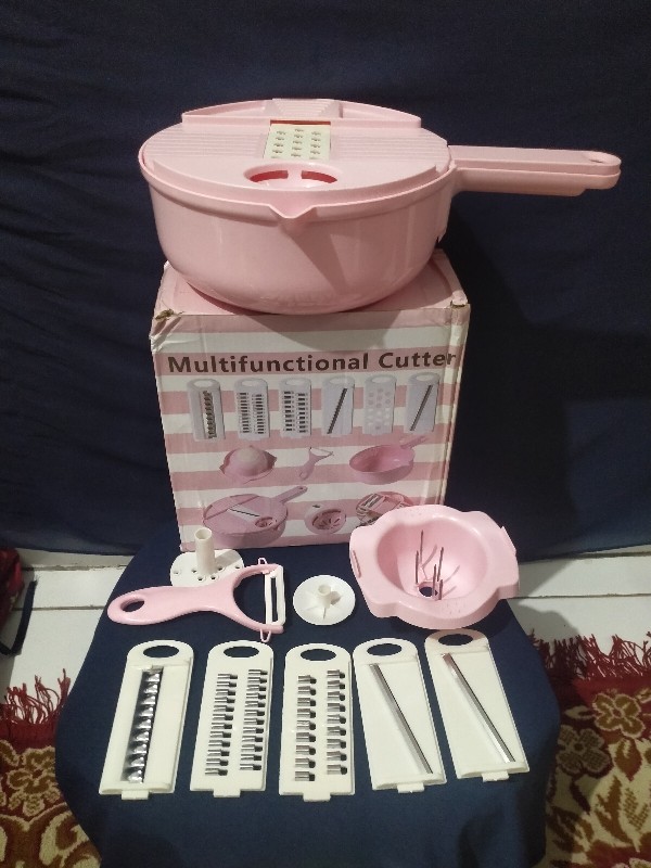 [cod] 12in1 Alat Pemotong Sayuran Multifungsi Parutan Sayur Kitchen Ware Peralatan Dapur Silikon