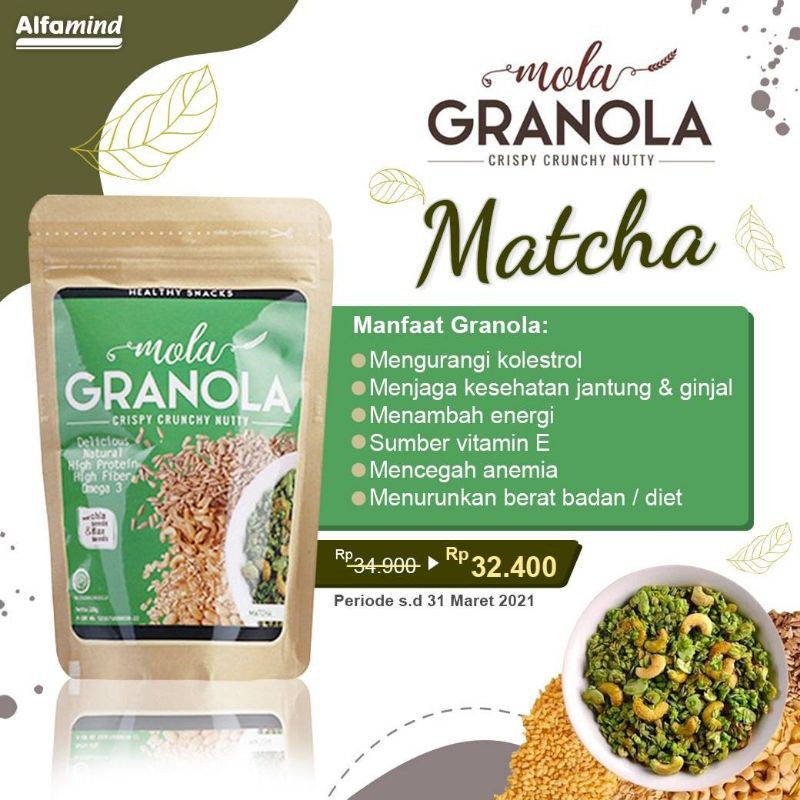 

molagranolamatcha