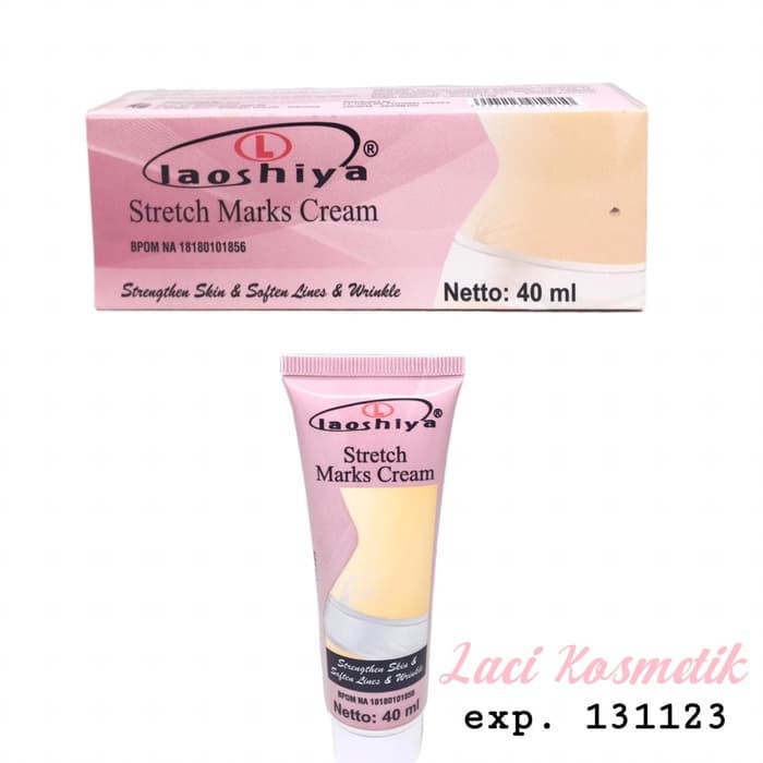 Cream Penghilang Anti Stretchmark Kulit Perut Ampuh Selulit Guratan bpom Stretch Mark Laoshiya