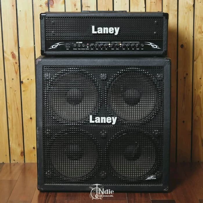 LANEY LX120RH + LX412S GUITAR AMPLIFIER HEAD CABINET
