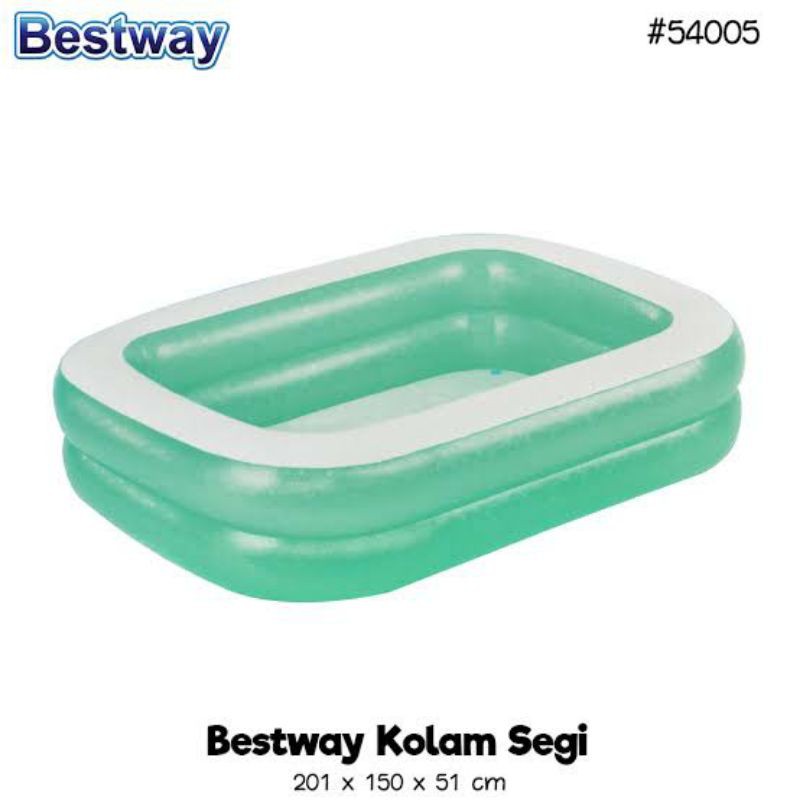 Promo Kolam Renang anak Bestway Family Pool 201x150x51cm 54005 Makassar