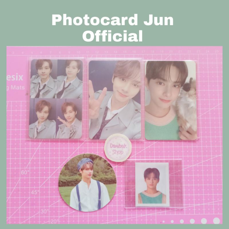 Photocard Jun SG 2020 Kucing Pusa Season Greeting greetings 20 pc Grid Henggarae Net Official Sevent