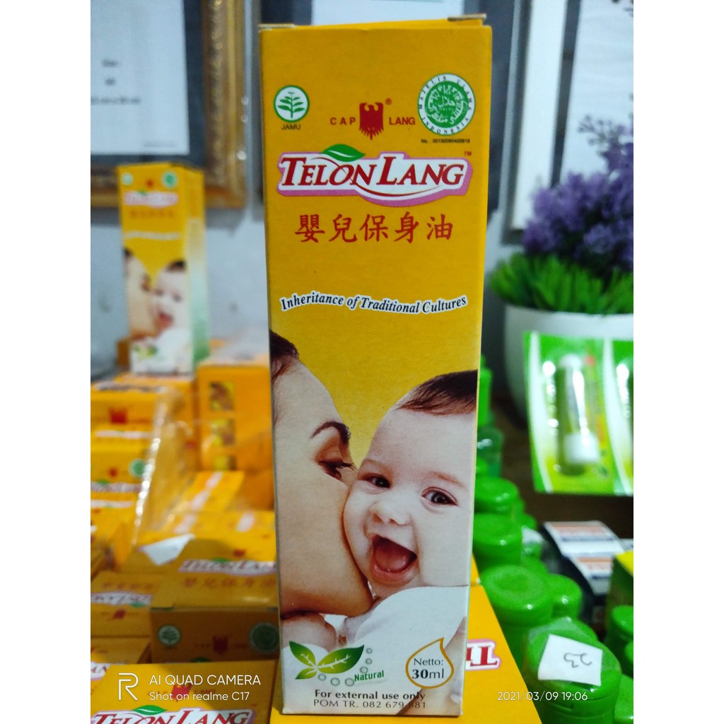 telon lang / minyak telon lang /telon lang 15ml, 30ml, 60ml, 100ml