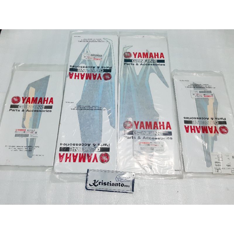 striping rx king stiker list body tangki tengki box bok aki rxking rx king 2005 biru original