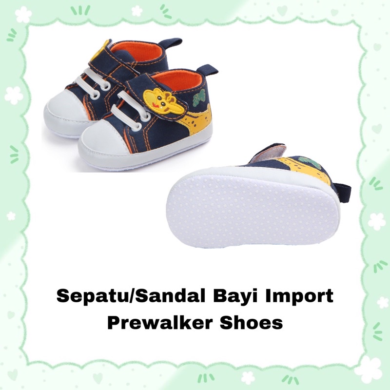 Sepatu/Sandal Bayi Import Prewalker Shoes Anak Laki-Laki