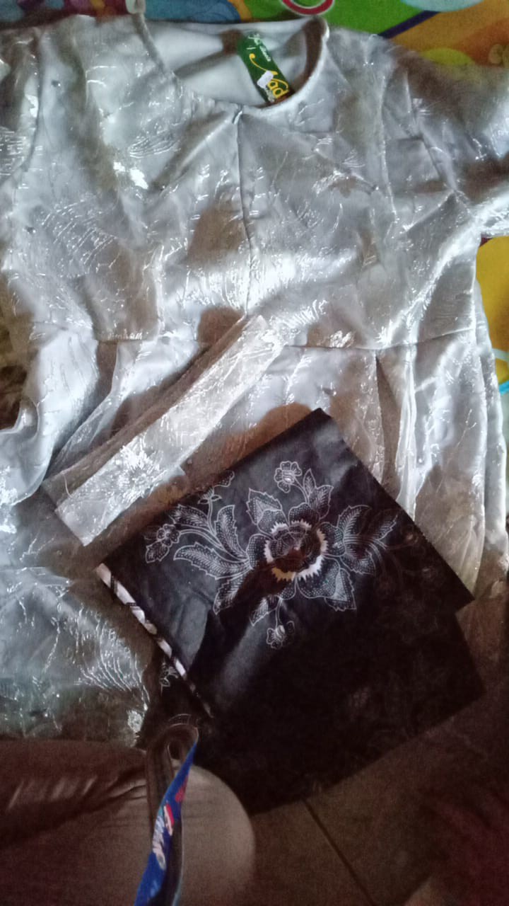 Maura Couple - Sania Ruffle Batik Couple Ori Ndoro Jowi Dnt Garansi Termurah Shopee - Modern Batik