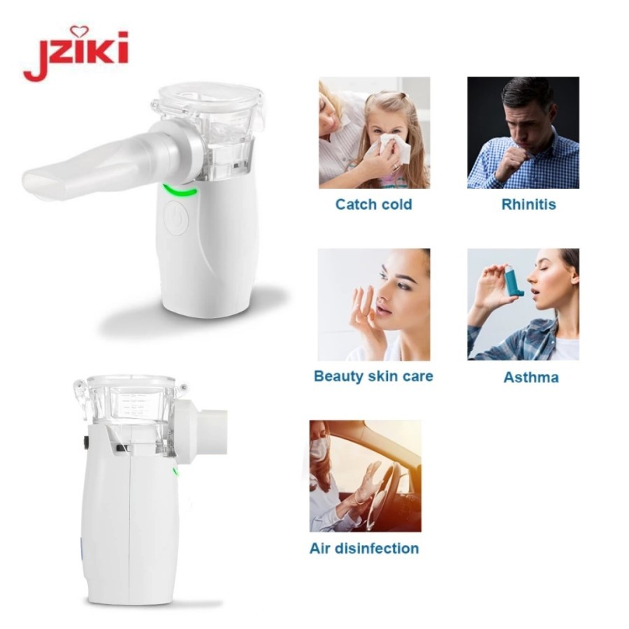 NA - Mesh Nebulizer Alat Terapi Pernafasan Portable Alat Uap Asma Q2