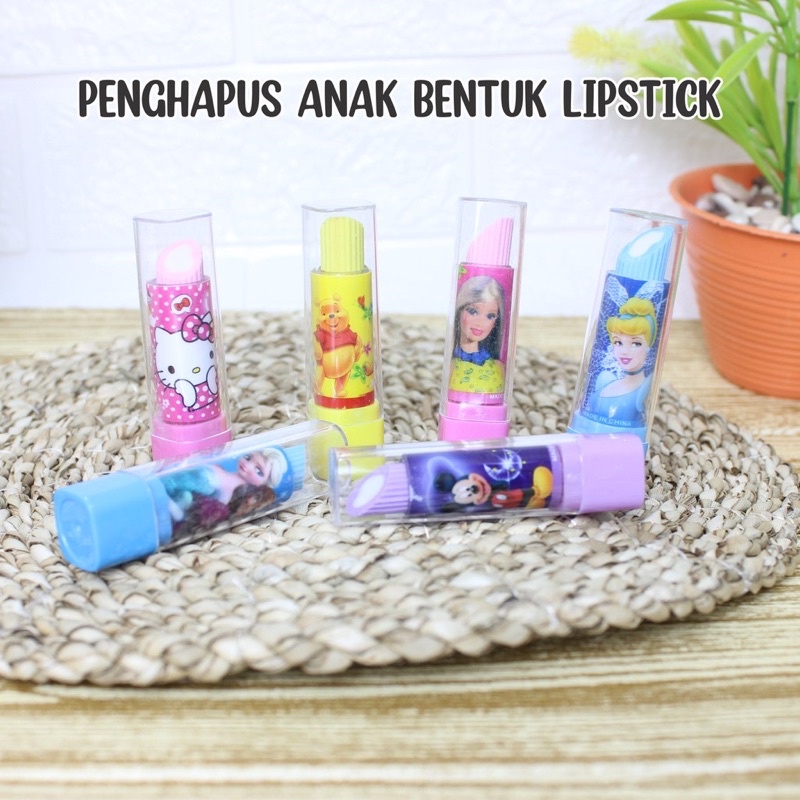 

Penghapus Lipstik Alat Tulis sekolah dan Kantor Penghapus Karakter
