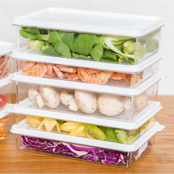 Freshly Food Container Korean Container Kotak Makanan Kulkas Refrigerator Organizer Box - HW008