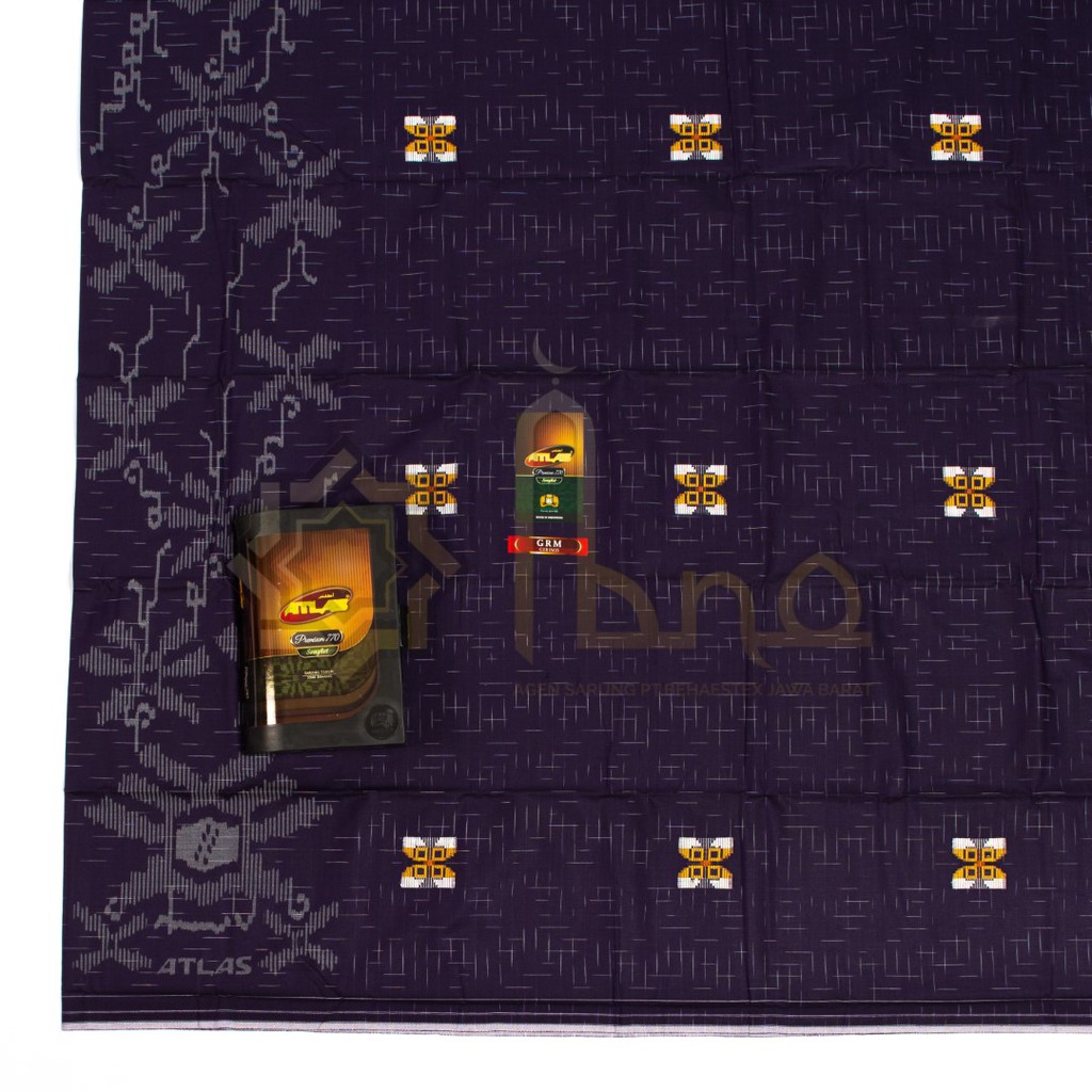 Sarung Atlas Premium 770 Songket CP Ungu