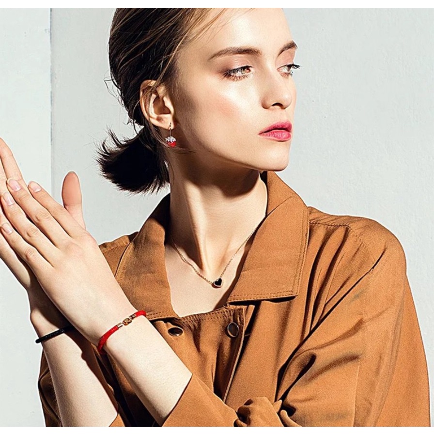 [BELI KALUNG GRATIS GELANG] LOVE Korea Fashion Women Fashion Jewelry Alloy Aksesoris Perhiasan Cewe