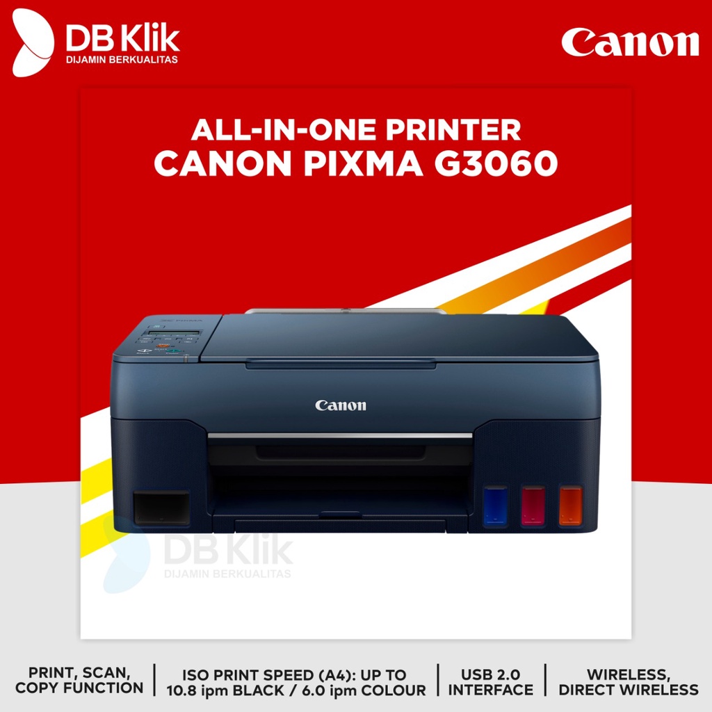 Printer CANON PIXMA G3060 All in One - Print, Scan, Copy &amp; Wi-Fi