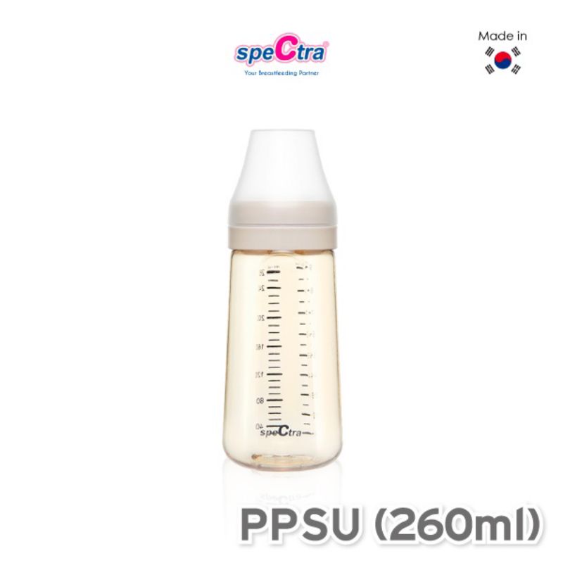 Spectra All New PPSU Baby Bottle 160 ml &amp; 240 ml - Botol Susu Bayi