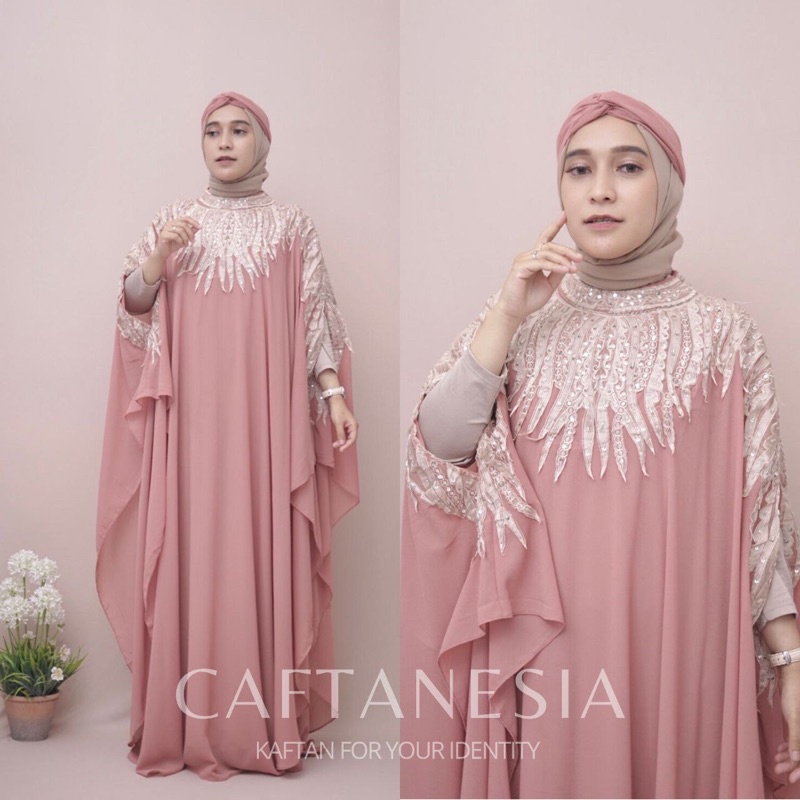 Kaftan Wanita Kondangan | Kaftan Putih Mewah | Kaftan Jumbo | Kaftan Premium | Kaftan Remaja | Dress