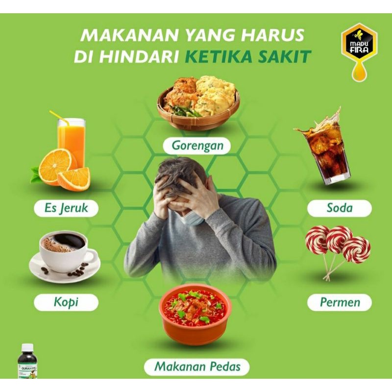 Madu GURAH FIT Original Obat Herbal Batuk Berdahak Kering Sesak Radang Tenggorokan 280 gram