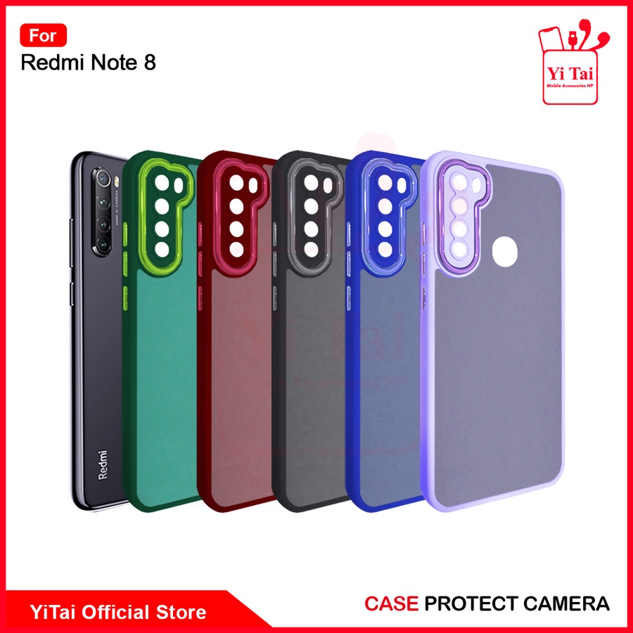 YC02 CASE YI TAI PROTECT KAMERA XIAOMI REDMI NOTE 8 NOTE 8PRO NOTE 9 - BDC