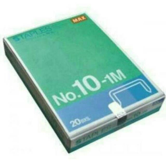

Isi Staplers MAX No.10 (Box/20pcs)