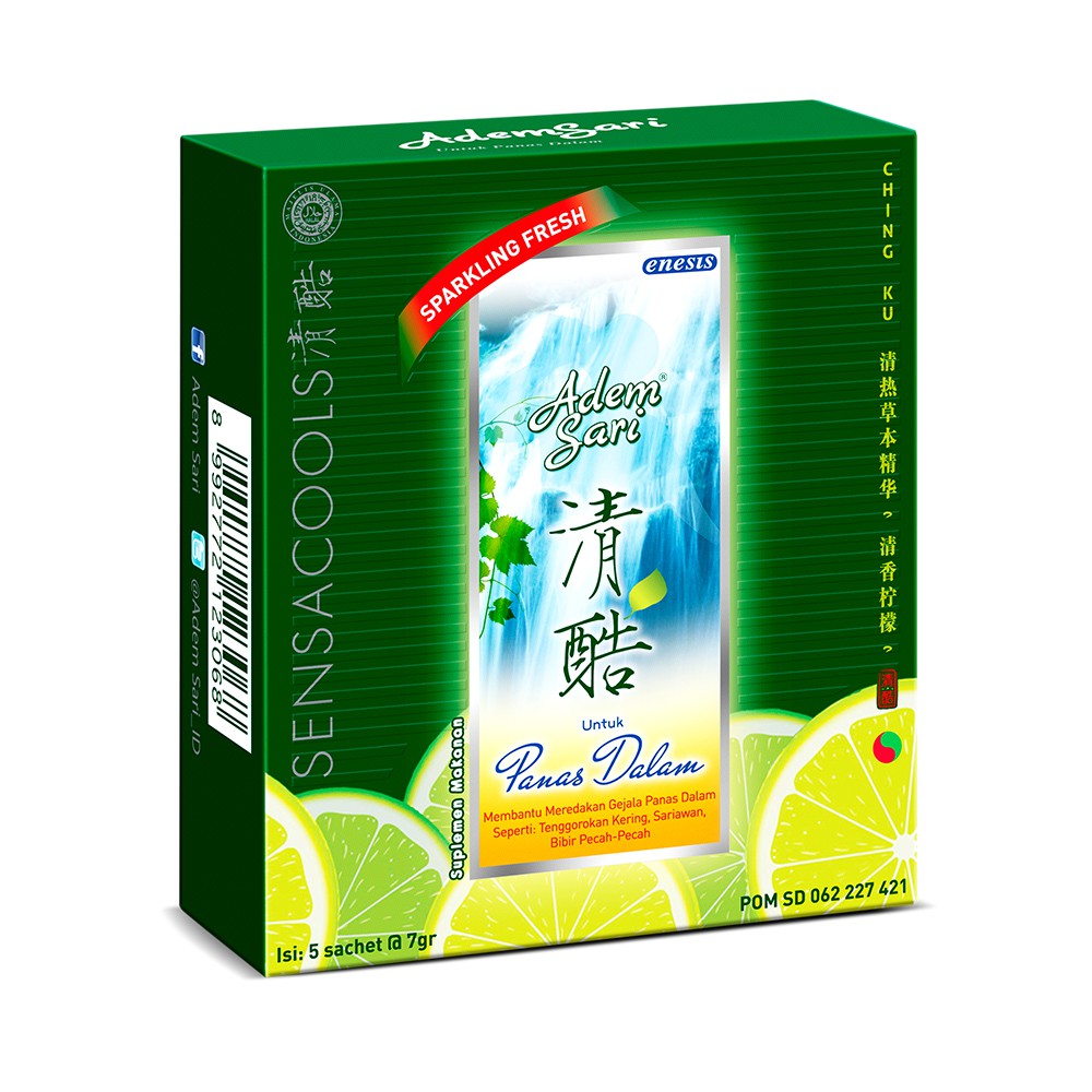 

Adem sari minuman penyejuk isi 5 sachet