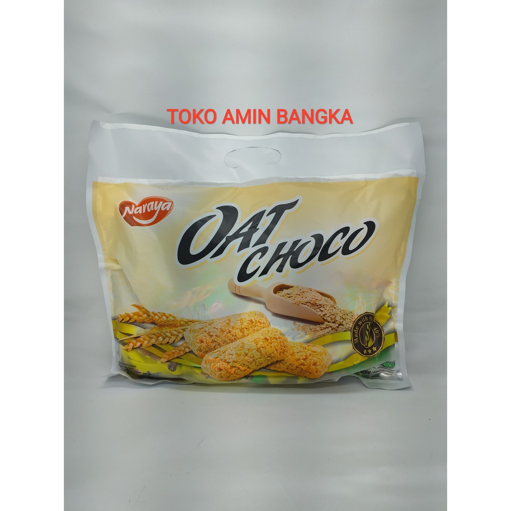 

OAT CHOCO COKLAT PUTIH NARAYA KEMASAN 400GRAM/SNACK/CEMILAN