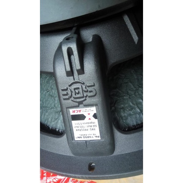 Speaker ACR Excellent 15890 MK4 15 inchi
