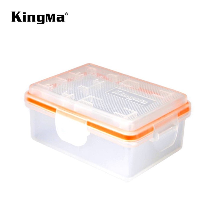 Kotak Baterai KINGMA for LP-E17 / LP-E12 etc Battery &amp; Memory Box Case