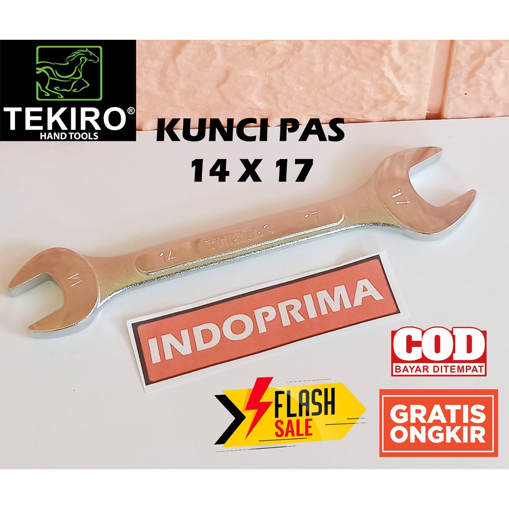 TEKIRO kunci pas 14 x 17 mm