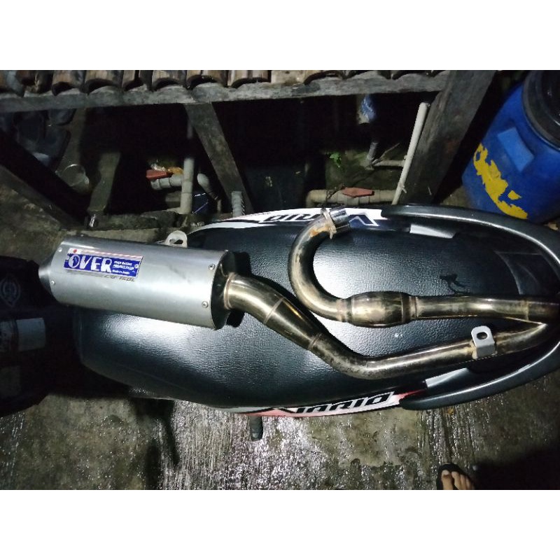 knalpot over original Japan crf150L