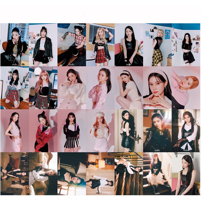 55pcs/box Kep1er Photocards 2022 FIRST IMPACT Album LOMO Card Postcard ((In STOCK) Kpop fan)