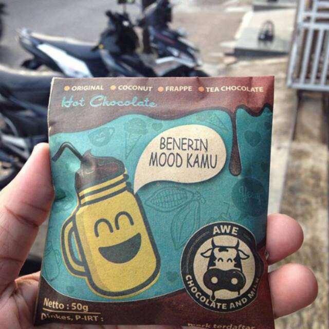 

Coklat seduh "awe