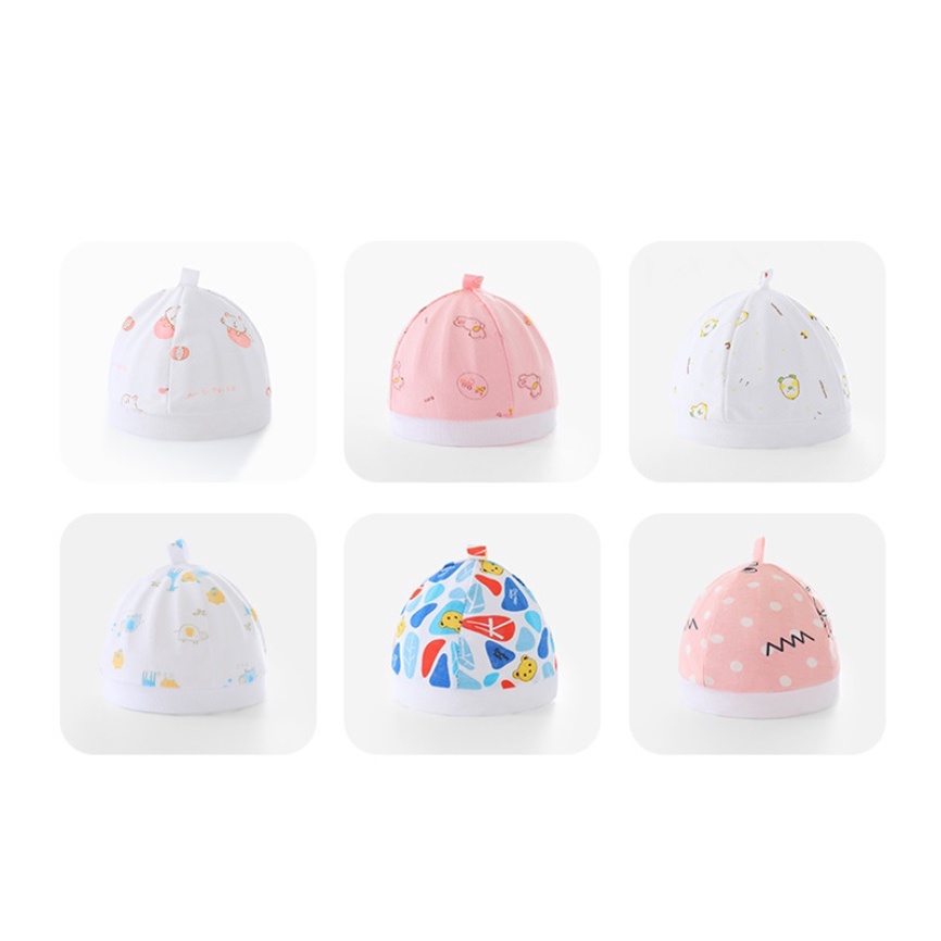 NEW Topi Bayi Newborn import Kupluk Karakter Lucu