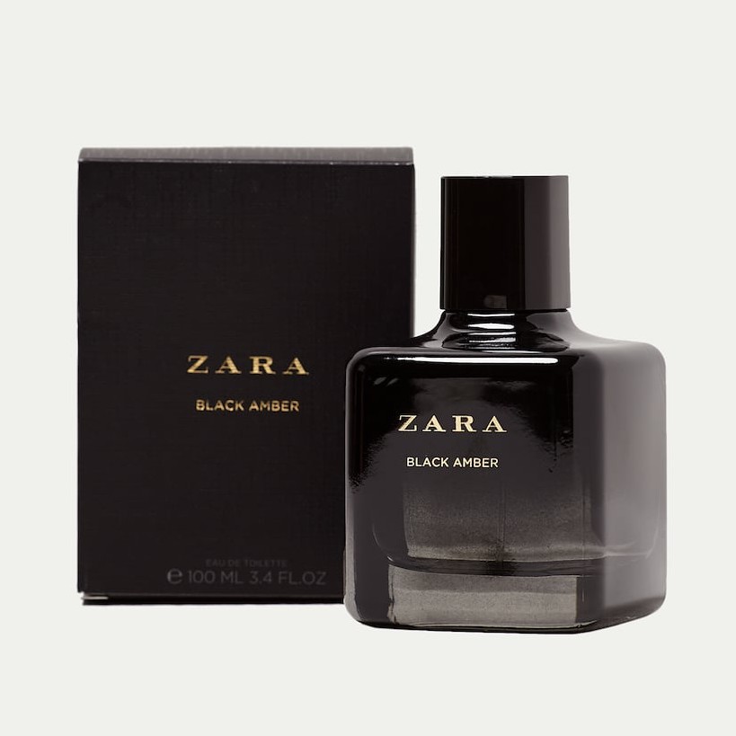 parfum zara black amber
