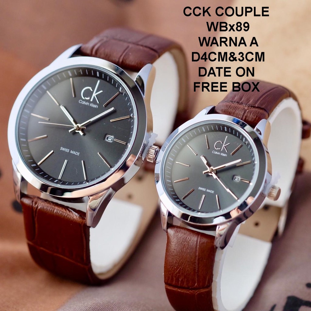 JAM TANGAN CK COUPLE WBx89