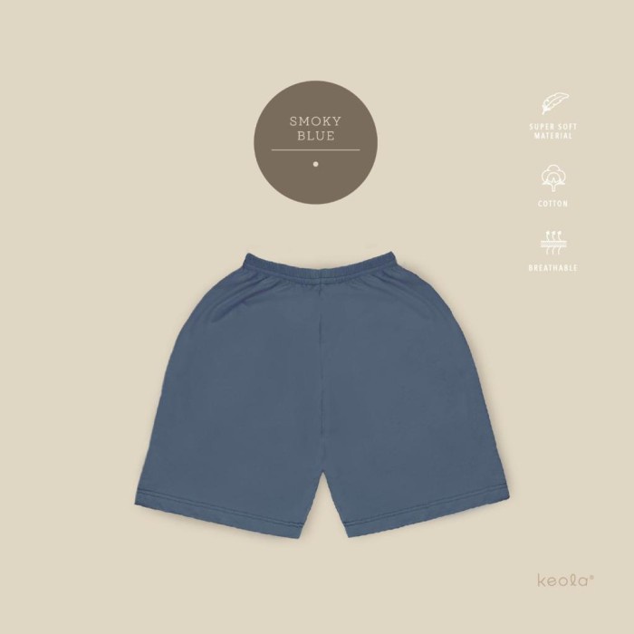 MD - Keola Unisex Celana Pendek Anak Cotton Short Pants Comfy Cozy Homey