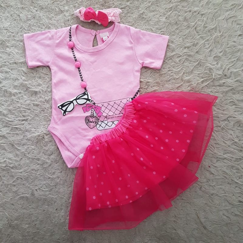 Baju bayi Juicy jumper set