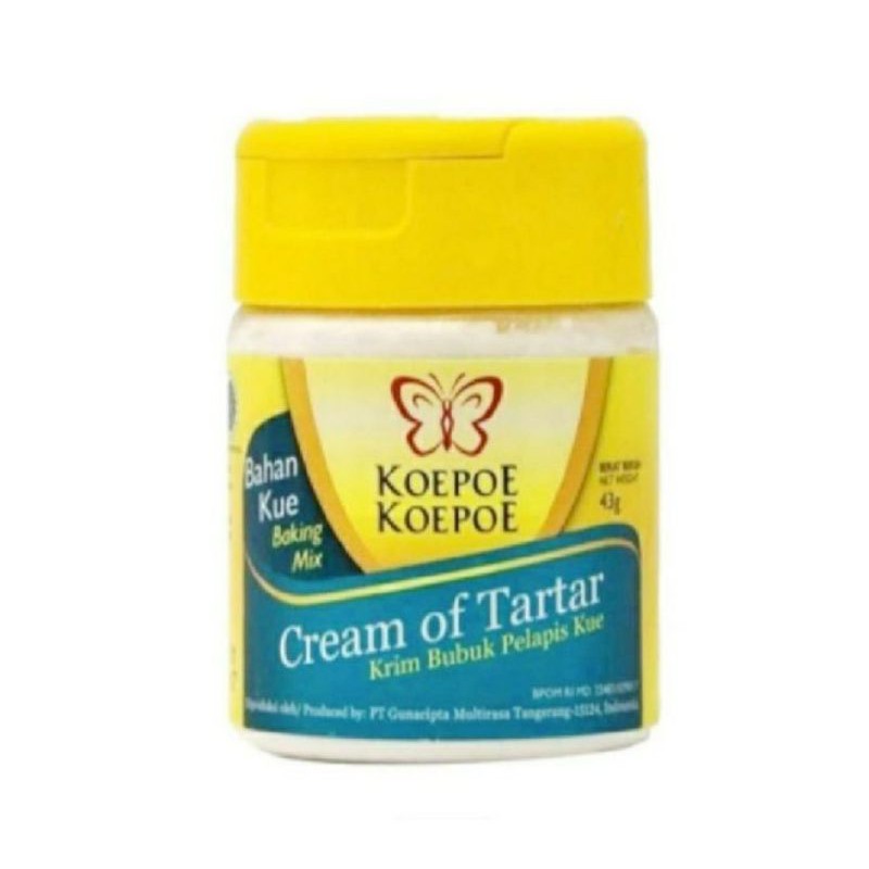

cream of tar tar 43gr