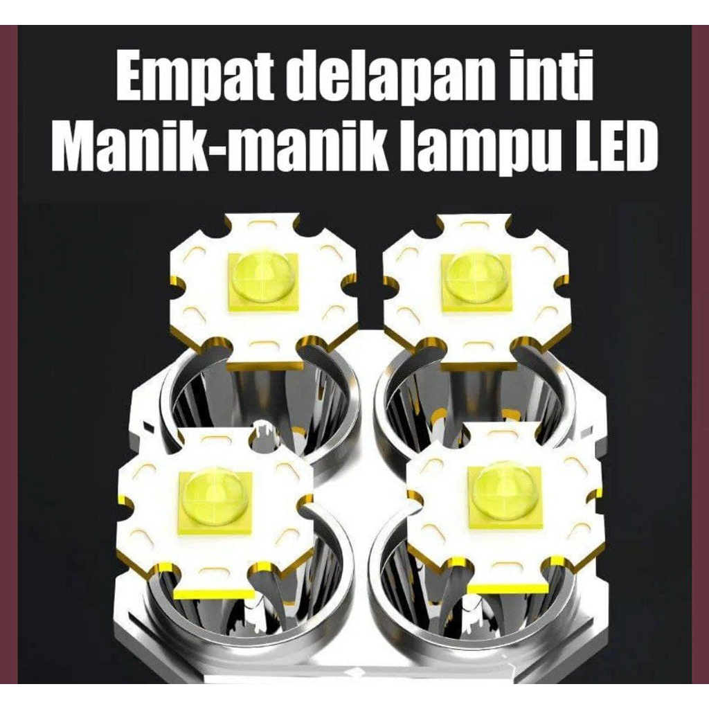 Senter 4 LED Super Terang | Bvit