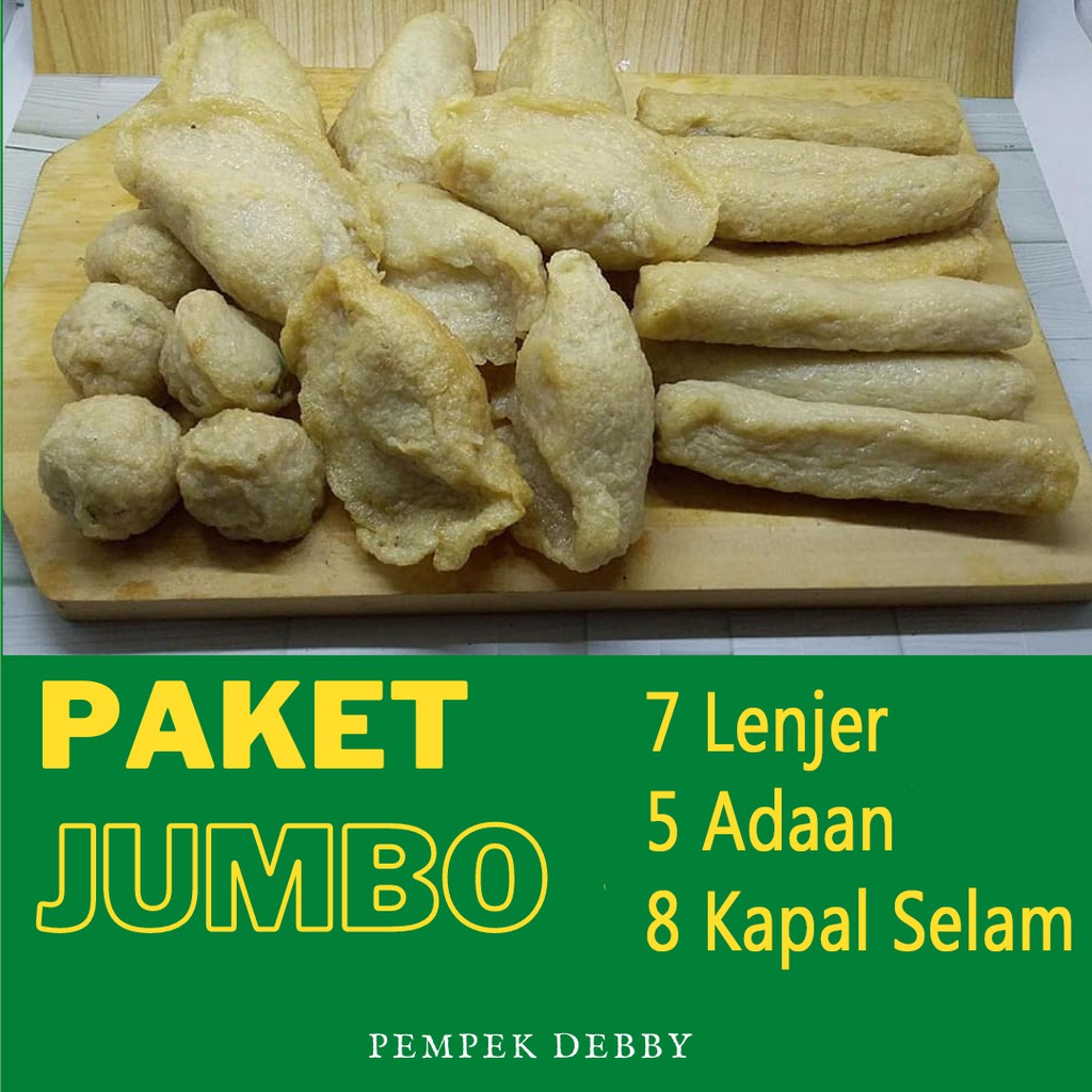 

Pempek Debby Depok | Pempek campur Paket 105RB |Mpek Mpek Palembang|Empek empek Frozen Food Halal