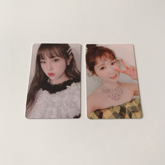 PHOTOCARD IZONE HEART IZ HITOMI YENA YUJIN NAKO