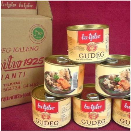 Bu Tjitro 1925 Gudeg Kaleng Rasa Original Paket 12 Kaleng