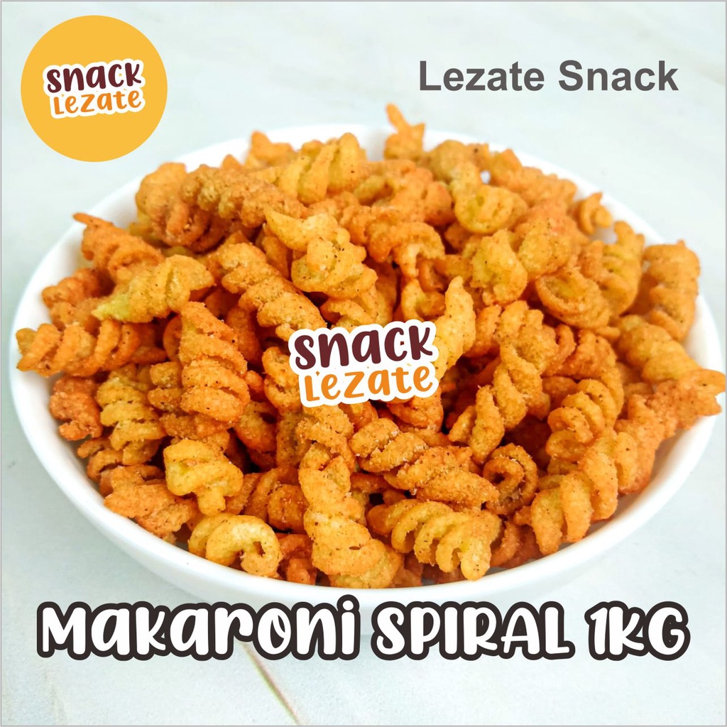 

Makroni Spiral Pedas Balado 1 KG Kiloan Murah Enak / Makaroni Spiral Makaroni Ulir / Macaroni Spiral Bantet Ngehe