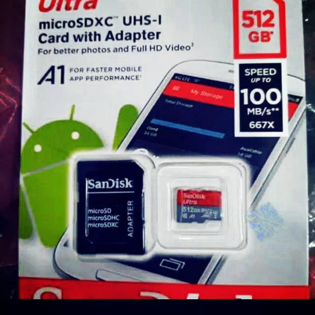 sandisk original 512gb