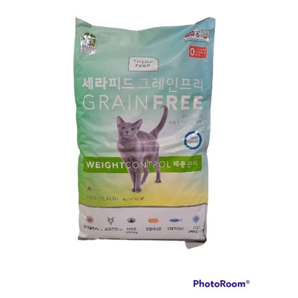 CATSRANG THERAFEED GRAINFREE WEIGHT CONTROL 7KG - THERAFEED GRAINFREE