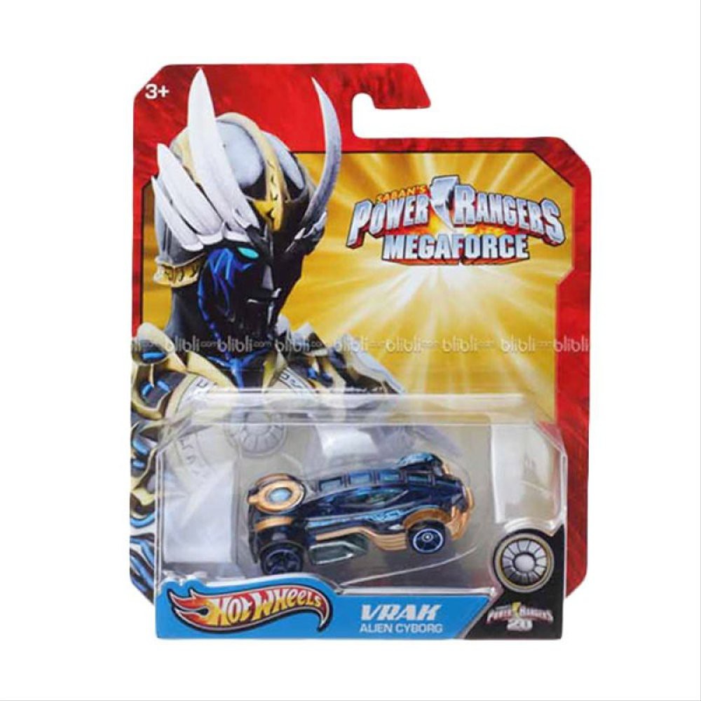 Hot Wheels Vrak Alien Cyborg Power Rangers Megaforce