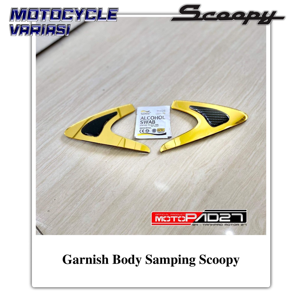 Garnish Body Scoopy Garnis Cover Body Belakang Scoopy