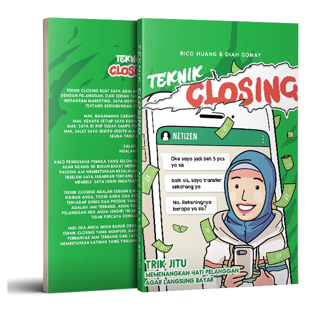 Buku Teknik Closing Ampuh Meningkatkan Penjualan Di Facebook